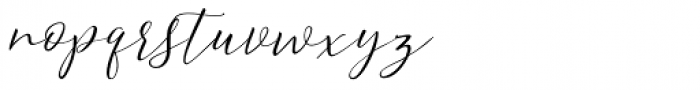 Hyldae Script Regular Font LOWERCASE