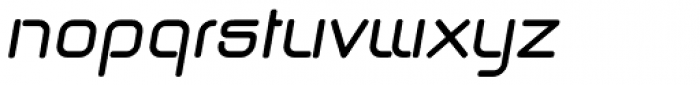Hyline Bold Angled Font LOWERCASE