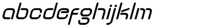 Hyline Demi Angled Font LOWERCASE