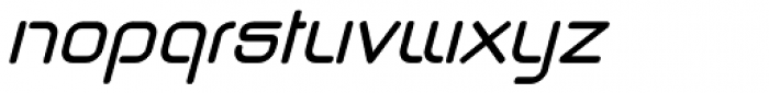 Hyline Demi Angled Font LOWERCASE