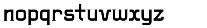 Hymlen Bold-Cond Font LOWERCASE