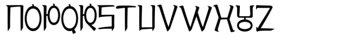 Hyogajo Font UPPERCASE