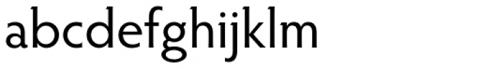 Hypatia Sans Pro Regular Font LOWERCASE