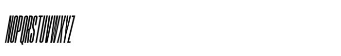 Hype 0100 Bold Italic Font UPPERCASE