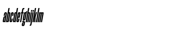 Hype 0300 Black Italic FONT