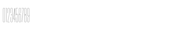 Hype 0400 Hairline Font OTHER CHARS
