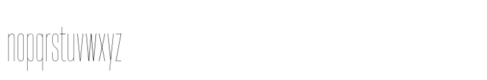 Hype 0500 Hairline Font LOWERCASE