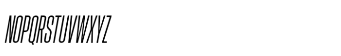 Hype 0500 Italic Font UPPERCASE