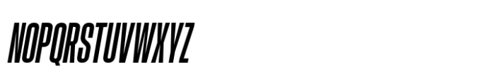Hype 0600 Bold Italic Font UPPERCASE