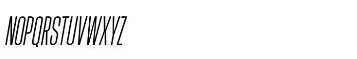 Hype 0600 Book Italic Font UPPERCASE