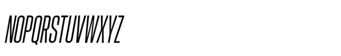 Hype 0600 Italic Font UPPERCASE