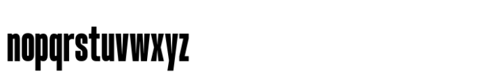 Hype 0700 Black Font LOWERCASE