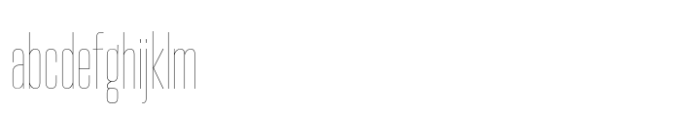 Hype 0700 Hairline FONT