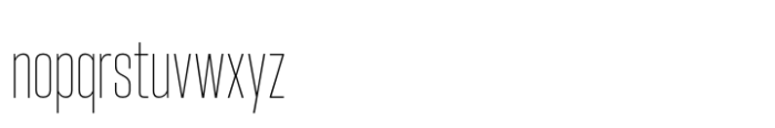 Hype 0800 Thin Font LOWERCASE