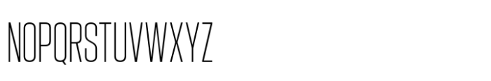 Hype 0800 XLight Font UPPERCASE