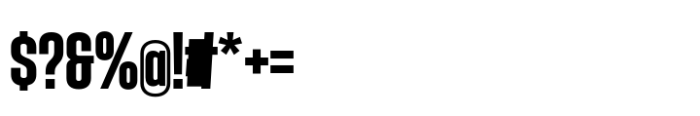 Hype 0900 Black Font OTHER CHARS