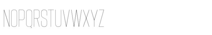 Hype 0900 Hairline Font UPPERCASE