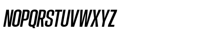Hype 0900 Semi Bold Italic Font UPPERCASE