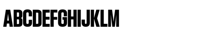 Hype 1000 Black Font UPPERCASE