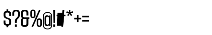 Hype 1000 Medium Font OTHER CHARS