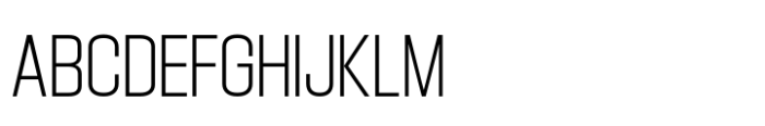 Hype 1100 Light Font UPPERCASE