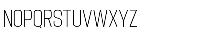 Hype 1100 XLight Font UPPERCASE