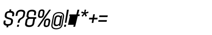 Hype 1200 Italic Font OTHER CHARS