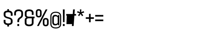 Hype 1200 Regular Font OTHER CHARS