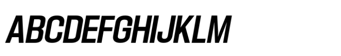 Hype 1200 Semi Bold Italic Font UPPERCASE