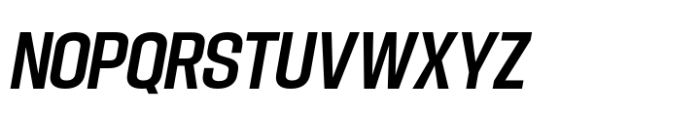 Hype 1200 Semi Bold Italic Font UPPERCASE