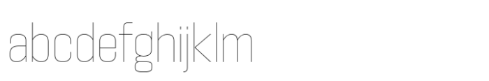 Hype 1200 XThin FONT
