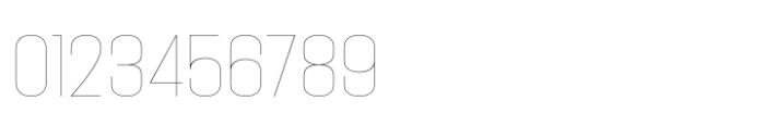 Hype 1300 Hairline Font OTHER CHARS
