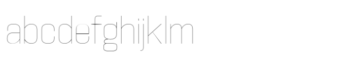 Hype 1300 Hairline FONT