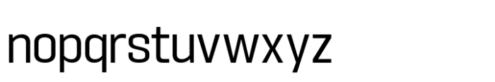 Hype 1300 Regular Font LOWERCASE