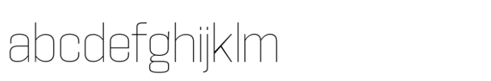 Hype 1300 Thin FONT