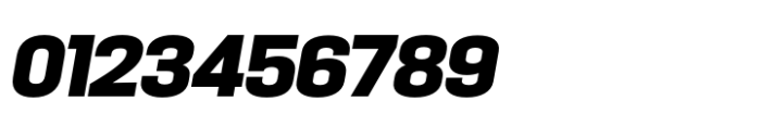 Hype 1500 Black Italic Font OTHER CHARS