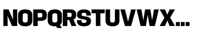 Hype 1500 Black Font UPPERCASE