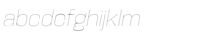 Hype 1500 Hairline Italic FONT