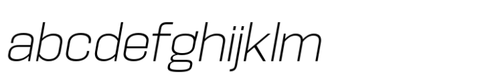 Hype 1500 XLight Italic FONT