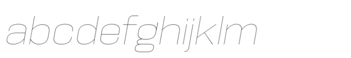 Hype 1600 Hairline Italic FONT