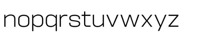 Hype 1600 Light Font LOWERCASE