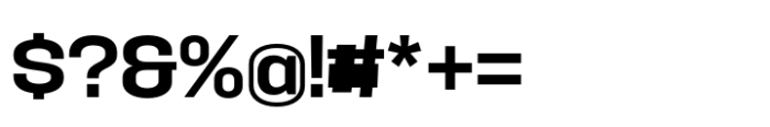 Hype 1600 Semi Bold Font OTHER CHARS