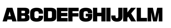 Hype 1600 Ultra Font UPPERCASE