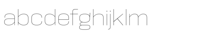 Hype 1600 XThin FONT