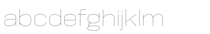 Hype 1700 Hairline FONT