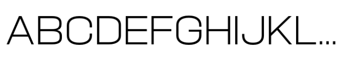 Hype 1700 Light Font UPPERCASE