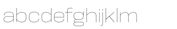 Hype 1700 XThin FONT