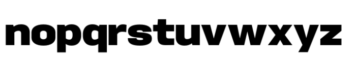 Hype 1800 Black Font LOWERCASE