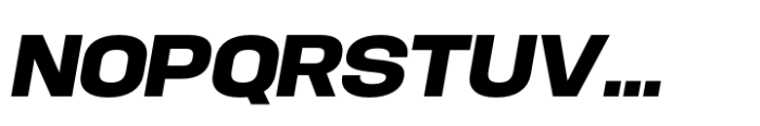 Hype 1800 Bold Italic Font UPPERCASE