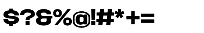 Hype 1800 Bold Font OTHER CHARS